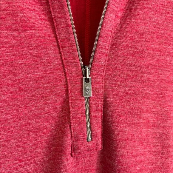 Tommy Bahama Women Medium Athletic Dress Red Long Sleeve Tennis Prep Pickleball - Picture 6 of 12